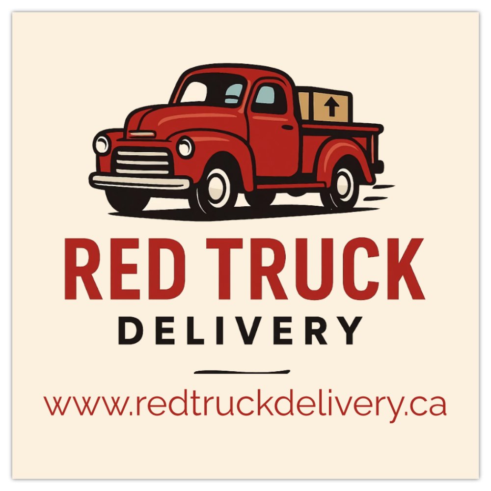 Red Truck Delivery branding