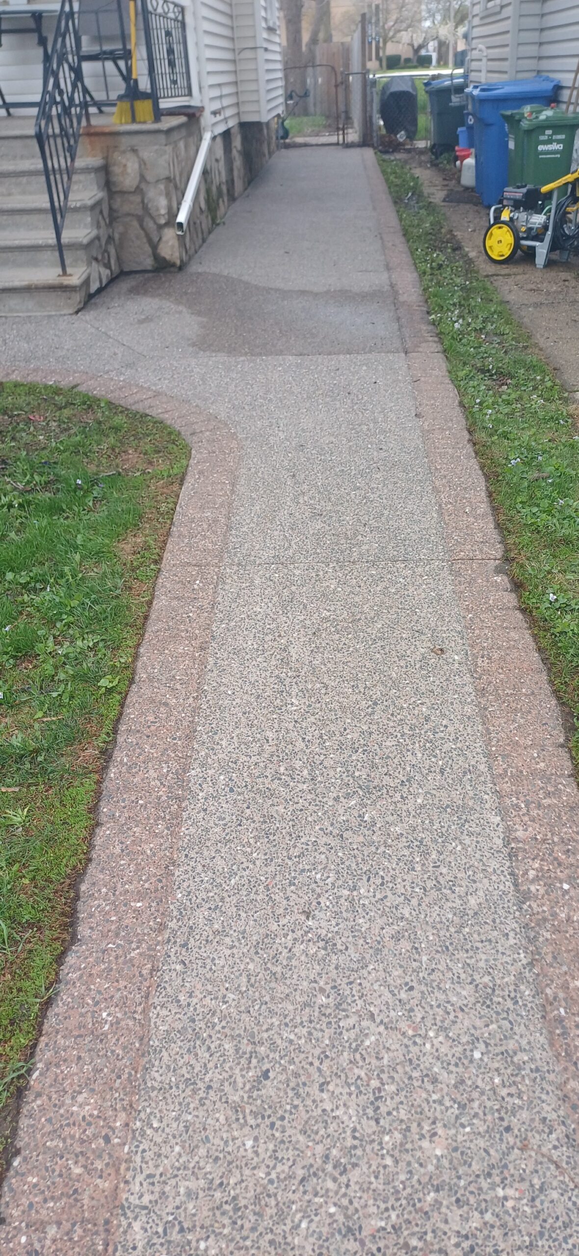 Driveway after cleaning Windsor