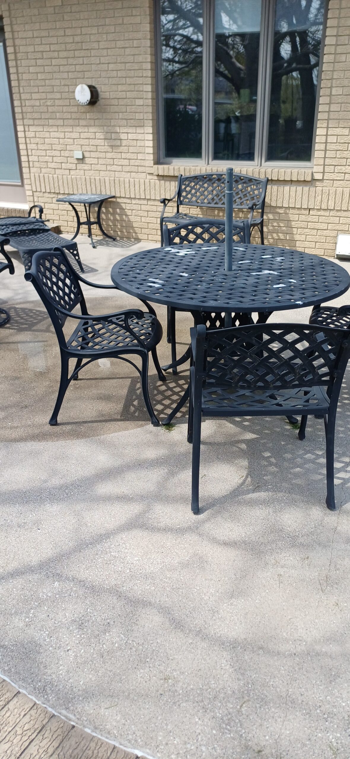 Patio after cleaning Windsor