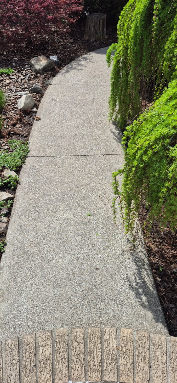 Driveway after washing Windsor